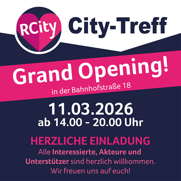 Grand Opening in der Bahnhofstrasse 18